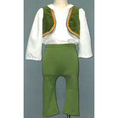 ベスト＆ブラウス01グリーン系:boy06vest01_grn