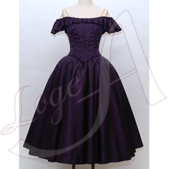 クラシカルドレス01パープル系:car14classicaldress01_ppl