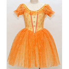 レースドレス01クリーム×オレンジ:rtu03lacedress01_ylworg